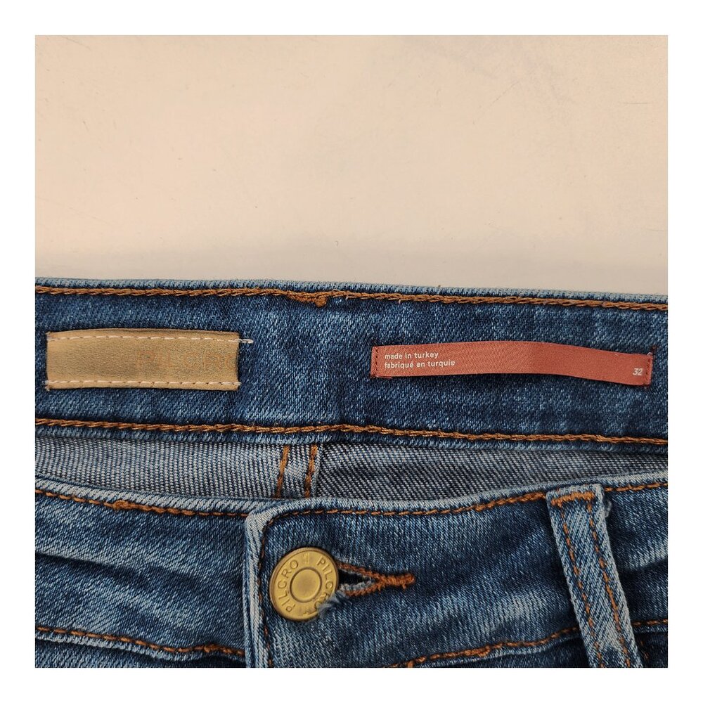 Pilcro Indigo Flare & Wide Leg Jeans - Picture 5 of 7